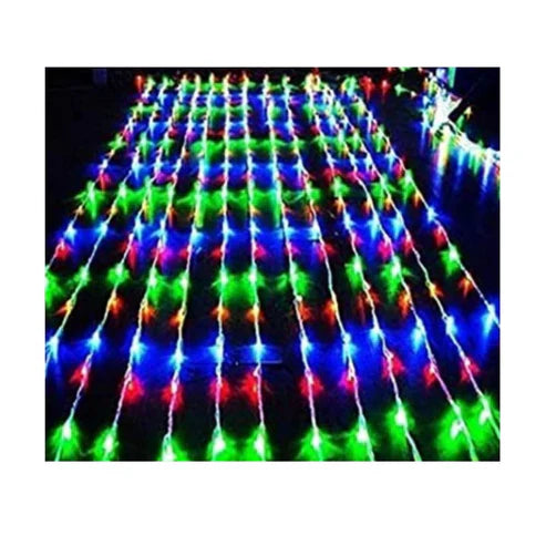 Diwali Lights For Home Decoration | Rice String Decorative Light for Diwali and Other Festivals Multicolor Flickering Lights (250 Inch, 14 Bulb)
