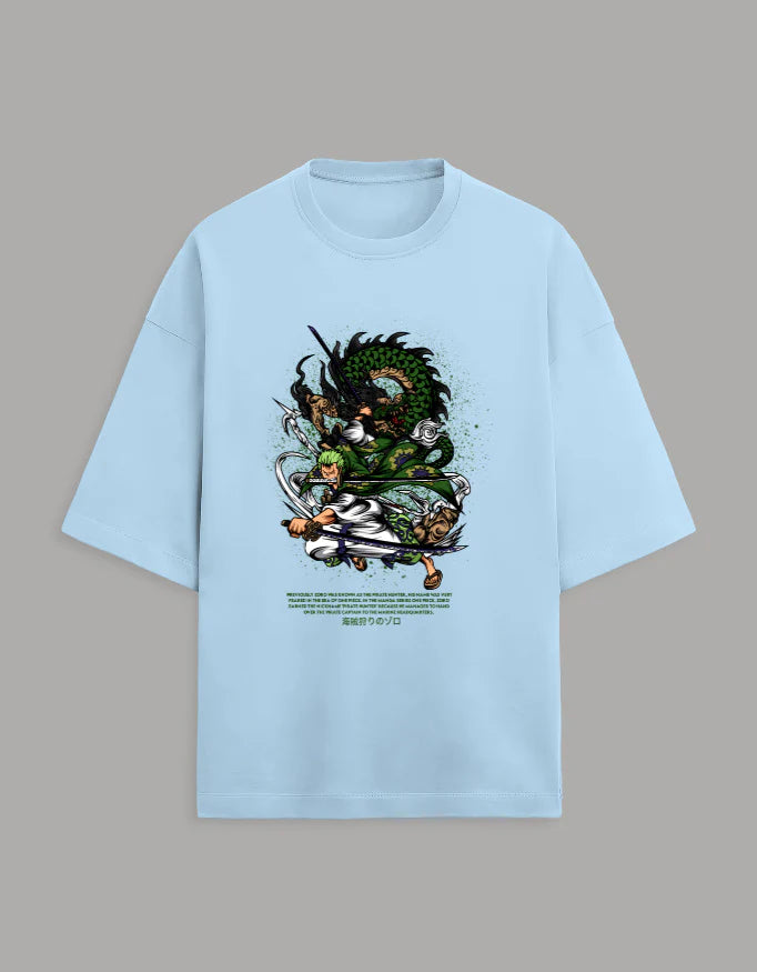 Roronoa Zoro 'Dragon Style' Oversized T-Shirt