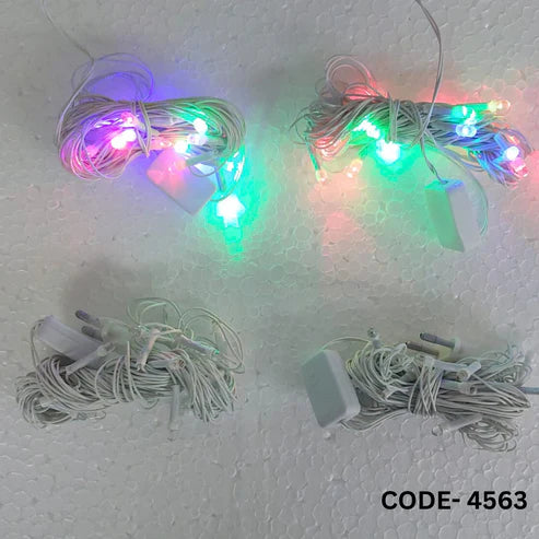 Diwali Lights For Home Decoration | Rice String Decorative Light for Diwali and Other Festivals Multicolor Flickering Lights (250 Inch, 14 Bulb)